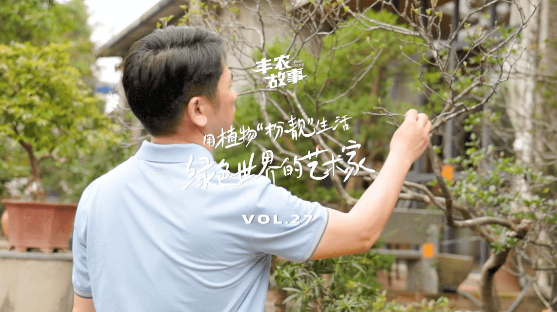 17年，他用一草一木去点亮了一个个家。